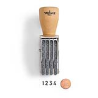 Vintage Pro Numbering 4 Band 1/4" Character Stamp