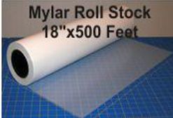 Blank Mylar by the Roll 4, 7, 10 mil