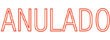 Xstamper Pre-Inked Stock Stamp "ANULADO"
Xstamper Stock Stamp