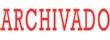 Xstamper Pre-Inked Stock Stamp "ARCHIVADO" 
Xstamper Stock Stamp