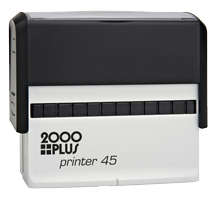 2000 Plus Printer P-45 Self Inking Stamp