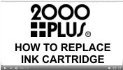 How to replace an ink pad on a 2000 Plus Printer Self-inking Stamp