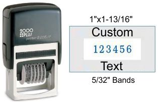 S-226/P 2000 Plus 6 Band Numberer with Die Plate