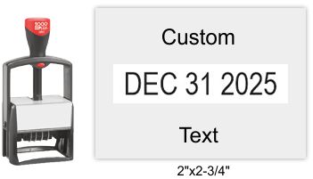 2000 Plus 2360 - Classic-Line Self-Inking Date Stamp