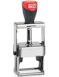 2000 Plus 3100 Heavy Duty Self-Inking Stamp