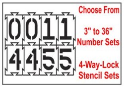 4-Way-Lock Stencil