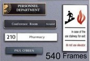 #540 Architectural Aluminum Frames