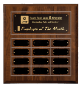 Recognition Awards
Awards and Plaque
Award
5C1201 Cherry finish perpetual plaque