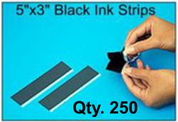 Fingerprint Ink Strips
Fingerprinting Ink Strips
Ink Foil Strips
Black Fingerprint Ink Strip