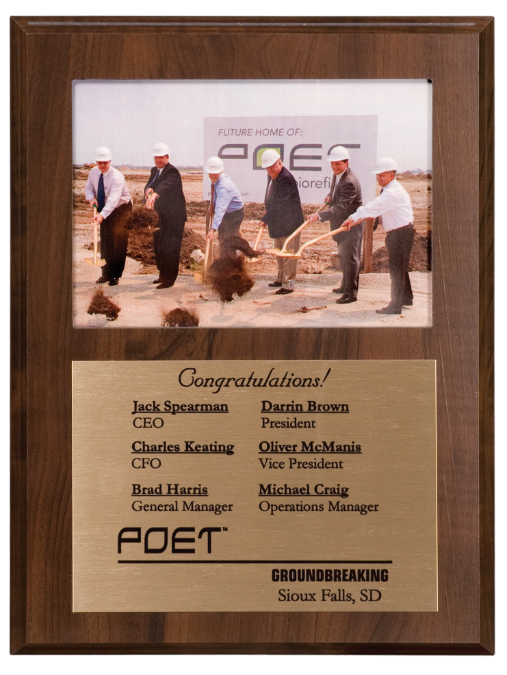 Cherry SlideInFrame Plaques Engraved Picture Frame Laser Engraved