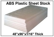 48"X96" 60 MIL ABS Blank Stencil Sheet
