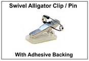 Name Badge Swivel Alligator Clip