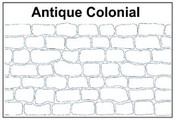 Antique Colonial Tile Stencil Patten