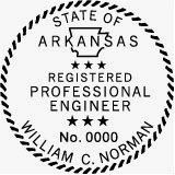 Arkansas Engineering Stamp