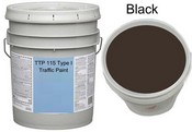 TTP-1952 B BLACK Water-based Traffic Paint