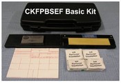 CKFPBSEF Basic Fingerprint Kit, with Folding and #3.5 Inkless Pad