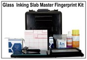 Glass Slab Master Portable Fingerprinting Kit