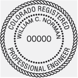 Colorado Engineering Stamp