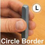 Steel Stamp 3/16" Circle Border