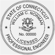 Connecticut Engineering Stamp