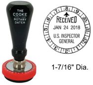 No. 1 Cooke Time & Date Stamp