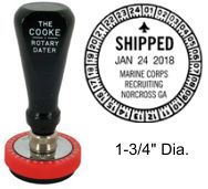 No. 4 Cooke Time & Date Stamp