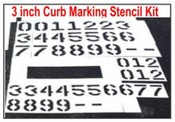 3" Curb Painting Stencils
Curb Stencil Sets
Street Curb Stencil Sets