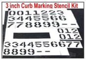 3" Curb Painting Stencils
Curb Stencil Sets
Street Curb Stencil Sets