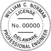 Delaware Engineering Stamp