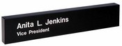 8029 Plastic Desk Bar with nameplate
