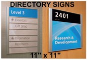 Mini Directory Sign