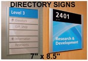 Mini Directory Sign