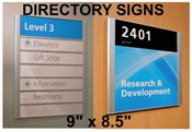 Mini Directory Sign