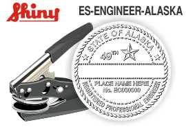 ALASKA Engineer Embossing Seal