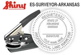 Arkansas Surveyor Embossing Seal