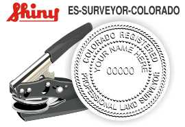 Colorado Surveyor Embossing Seal