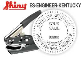 Kentucky Engineer Embossing Seal