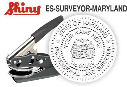 Maryland Surveyor Embossing Seal