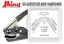 Maine Surveyor Embosser
Engineering Stamp
Architectural Stamp
Mechanical Engineer Stamp
Land Surveyor Stamp