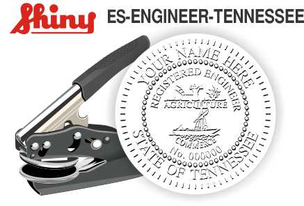 Tennessee Engineer Embossing Seal