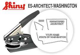 Washington Architect Embossing Seal