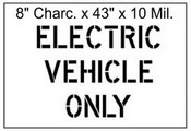 Electric Vehicle Stencil