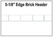 Edge Brick Border Stencil Pattern