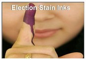 Election Stain Ink
Indelible Stain Ink
Indelible Election Ink
Indelible ink
Election ink remover
Election ink composition
Election ink pad
Silver Nitrate ink
Marker ink
Election marking ink