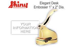 Elegant Gold Address Embosser