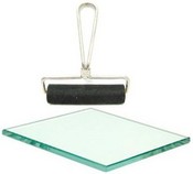 3" Brayer Roller
Epoxy Ink Glass Plate & 3" Brayer