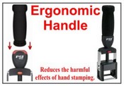 Ergo Handle for Numbering and Date Machines