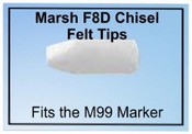 Marsh 99 Marker Chisel Replacement Tips