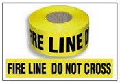 Fire Line Do Not Cross Barrier Tape