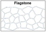 Flagstone Stencil Pattern